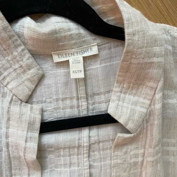 Eileen Fisher Lightweight Linen Jacket - Picture 2 of 4